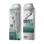 WK WDC-66 2 to 2 3A USB+Type-C to 8 Pin+Type-C Fast Charging Data Cable, Length: 1.2m, WDC-66 - Image 5