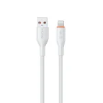 WK WDC-91i 12W USB to 8 Pin Silicone Data Cable, Length: 1.2m, WDC-91i