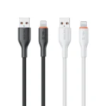 WK WDC-91i 12W USB to 8 Pin Silicone Data Cable, Length: 1.2m, WDC-91i - Image 2