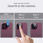 IMAK Rear Camera Glass Lens Film Black Version, 1 Set Package, For vivo V50 Lite 5G - Image 6