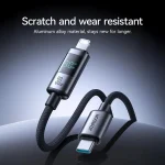 JOYROOM S-A16 Pro Prism Series 30W Digital Display Type-C to 8 Pin Fast Charging Data Cable, Length: 1.2m, Type-C to 8 Pin - Image 5