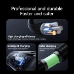 JOYROOM S-A16 Pro Prism Series 30W Digital Display Type-C to 8 Pin Fast Charging Data Cable, Length: 1.2m, Type-C to 8 Pin - Image 8