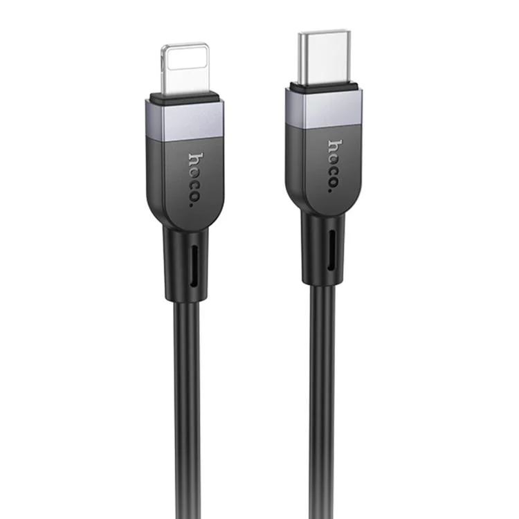 hoco X109 Energy 2m Silicone Fast Charging Data Cable, Type-C to 8 Pin