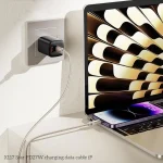 hoco X117 1m Star PD 27W Fast Charging Data Cable, Type-C to 8 Pin - Image 7