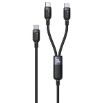 Yesido CA92 100W 5A USB-C / Type-C to Dual Type-C 2 in 1 Charging Cable, CA92