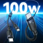 Yesido CA92 100W 5A USB-C / Type-C to Dual Type-C 2 in 1 Charging Cable, CA92 - Image 2