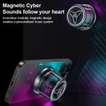 Yesido YSW32 3W RGB Magnetic Mini Wireless Speaker, YSW32 - Image 2