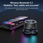 Yesido YSW32 3W RGB Magnetic Mini Wireless Speaker, YSW32 - Image 8