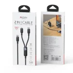 Yesido CA90 100W USB-C / Type-C to 8 Pin, Type-C 2 in 1 Charging Cable, CA90 - Image 11
