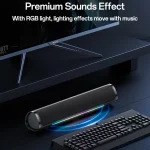 Yesido YSW27 10W RGB Desktop Wireless Speaker, YSW27 - Image 3