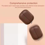 Litchi Texture PU Earphones Case with Hook, For Samsung Galaxy Buds 3 / 3 Pro - Image 8