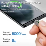 Yesido CA137C 66W USB to Type-C Streamer Light Data Cable, Length: 1.2m - Image 11