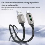 Yesido CA137L 12W USB to 8 Pin Streamer Light Data Cable, Length: 1.2m - Image 2