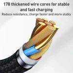 Yesido CA198 60W Type-C to Type-C Streamer Light Data Cable, Length: 1.2m - Image 8