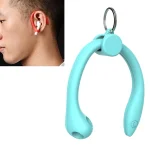 For AirPods 1 / 2 / AirPods Pro / Huawei FreeBuds 3 Wireless Earphones Silicone Anti-lost Lanyard Ear Hook, Mint Green, Silver, Pink, Black, White, Red