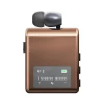 K89 Business Lavalier Single Ear Bluetooth Earphones