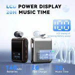 K89 Business Lavalier Single Ear Bluetooth Earphones - Image 11