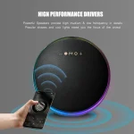 LP19 HI-FI Sound RGB Light BT Speaker Home System Theatre Music Player - Image 3