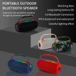 PRO13 20W Portable Outdoor IPX5 Stereo Soundbar Subwoofer RGB Wireless Speakers - Image 7