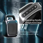 MS6K Portable RGB Dazzling Bluetooth Speaker Outdoor Karaoke Subwoofer, No Mic, Dual Mic - Image 7