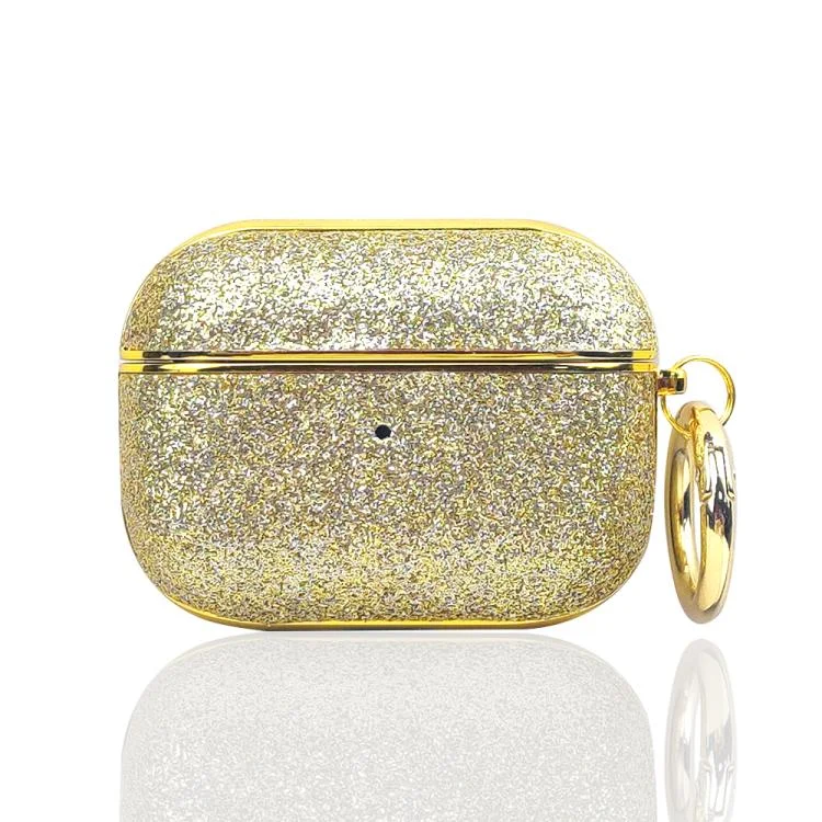 Electroplating Glitter Powder Wireless Earphone Protective Case, For AirPods 4, For AirPods Pro 2, For AirPods 3