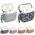 Electroplating Glitter Diamond Wireless Earphone Protective Case, For AirPods Pro, For AirPods 2 / 1 - Image 2