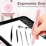 Retractable Silicone Protective Stylus Pen Case, For Apple Pencil USB-C - Image 4