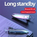 ME-3 Bluetooth 5.0 Business Style Touch Switch Bluetooth Earphone - Image 2