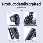 ME-3 Bluetooth 5.0 Business Style Touch Switch Bluetooth Earphone - Image 15