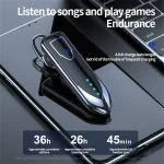 ME-3 Bluetooth 5.0 Business Style Touch Switch Bluetooth Earphone - Image 8