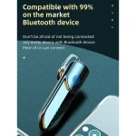 V19S Bluetooth 5.0 Business Style Fingerprint Touch Bluetooth Earphone - Image 15