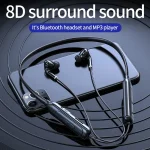 M60 8D Surround Sound Wireless Neck-mounted 5.1 Bluetooth Earphone Support TF Card MP3 Mode - Image 3