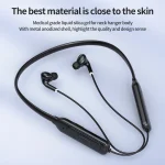 M60 8D Surround Sound Wireless Neck-mounted 5.1 Bluetooth Earphone Support TF Card MP3 Mode - Image 8