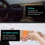 F910 Bluetooth 5.0 Hanging Ear Style Dual Mic Noise Reduction Bluetooth Earphone - Image 12