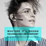 F910 Bluetooth 5.0 Hanging Ear Style Dual Mic Noise Reduction Bluetooth Earphone - Image 10