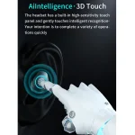 M17 Bluetooth 5.1 LED Display Screen Touch Waterproof Wireless Bluetooth Earphone with Charging Box - Image 14