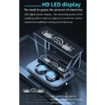 M17 Bluetooth 5.1 LED Display Screen Touch Waterproof Wireless Bluetooth Earphone with Charging Box - Image 3