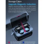 M17 Bluetooth 5.1 LED Display Screen Touch Waterproof Wireless Bluetooth Earphone with Charging Box - Image 5