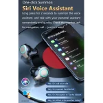 M18 Bluetooth 5.1 LED Display Screen Waterproof Wireless Bluetooth Earphone with Charging Box - Image 13