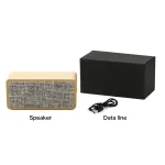 Q2 Double Speaker Wooden Bluetooth Speaker, Q2 - Image 4