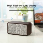 Q2 Double Speaker Wooden Bluetooth Speaker, Q2 - Image 7