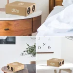 Q5A Multifunctional Wooden Touch Clock Display Wireless Charging Bluetooth Speaker, Support TF Card & U Disk & 3.5mm AUX, Q5A - Image 13