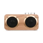 Q7 Subwoofer Wooden Bluetooth Speaker, Support TF Card & U Disk & 3.5mm AUX, Q7 - Image 2