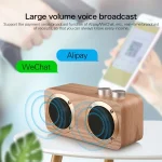 Q7 Subwoofer Wooden Bluetooth Speaker, Support TF Card & U Disk & 3.5mm AUX, Q7 - Image 12