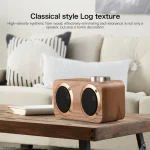 Q7 Subwoofer Wooden Bluetooth Speaker, Support TF Card & U Disk & 3.5mm AUX, Q7 - Image 13