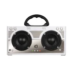 W9 Portable Retro Wooden Bluetooth Speaker, Support TF Card & 3.5mm AUX - Image 2