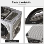 W9 Portable Retro Wooden Bluetooth Speaker, Support TF Card & 3.5mm AUX - Image 7