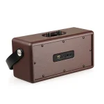D30 Portable Subwoofer Wooden Bluetooth 4.2 Speaker, Support TF Card & 3.5mm AUX & U Disk Play - Image 3