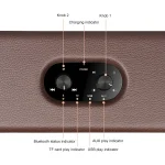 D30 Portable Subwoofer Wooden Bluetooth 4.2 Speaker, Support TF Card & 3.5mm AUX & U Disk Play - Image 6