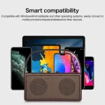 D30 Portable Subwoofer Wooden Bluetooth 4.2 Speaker, Support TF Card & 3.5mm AUX & U Disk Play - Image 7